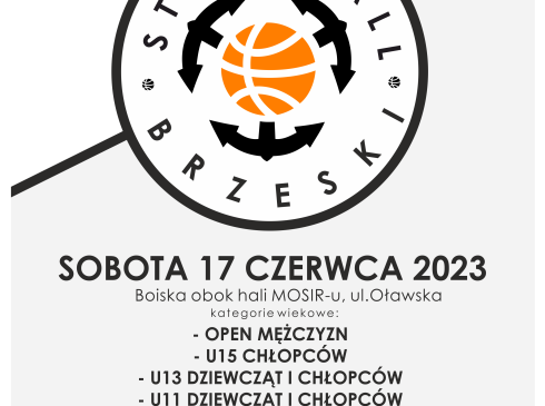 Streetball Brzeski - zapraszamy na turniej 17 czerwca 