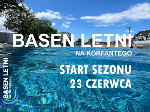 Basen Letni - startujemy już 23 czerwca!