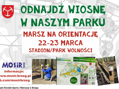 To już V Marsz na orientację. Odnajdź wiosnę w naszym parku