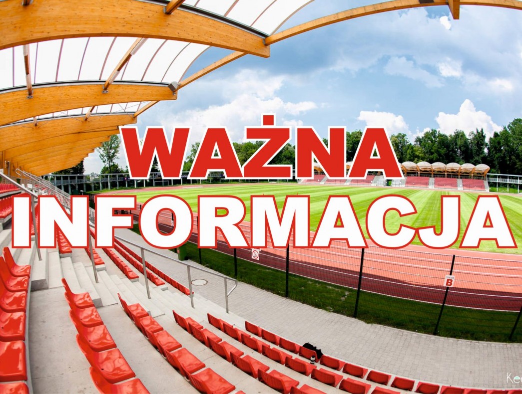 Ważne komunikaty: stadion, aquapark i BIP