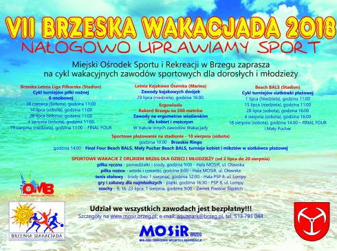 VII Brzeska Wakacjada 2018