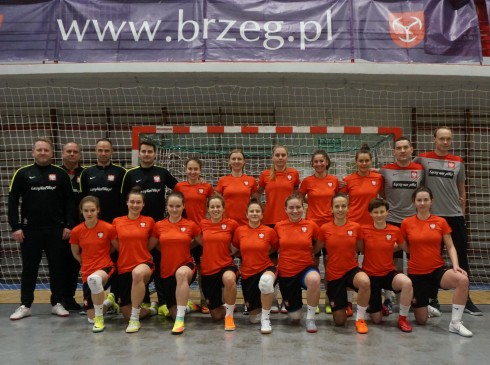 Kadra polskich futsalistek trenowała w Brzegu
