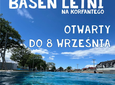 Basen Letni do 8 września! Zapraszamy na kolejny tydzień zabawy w wodzie