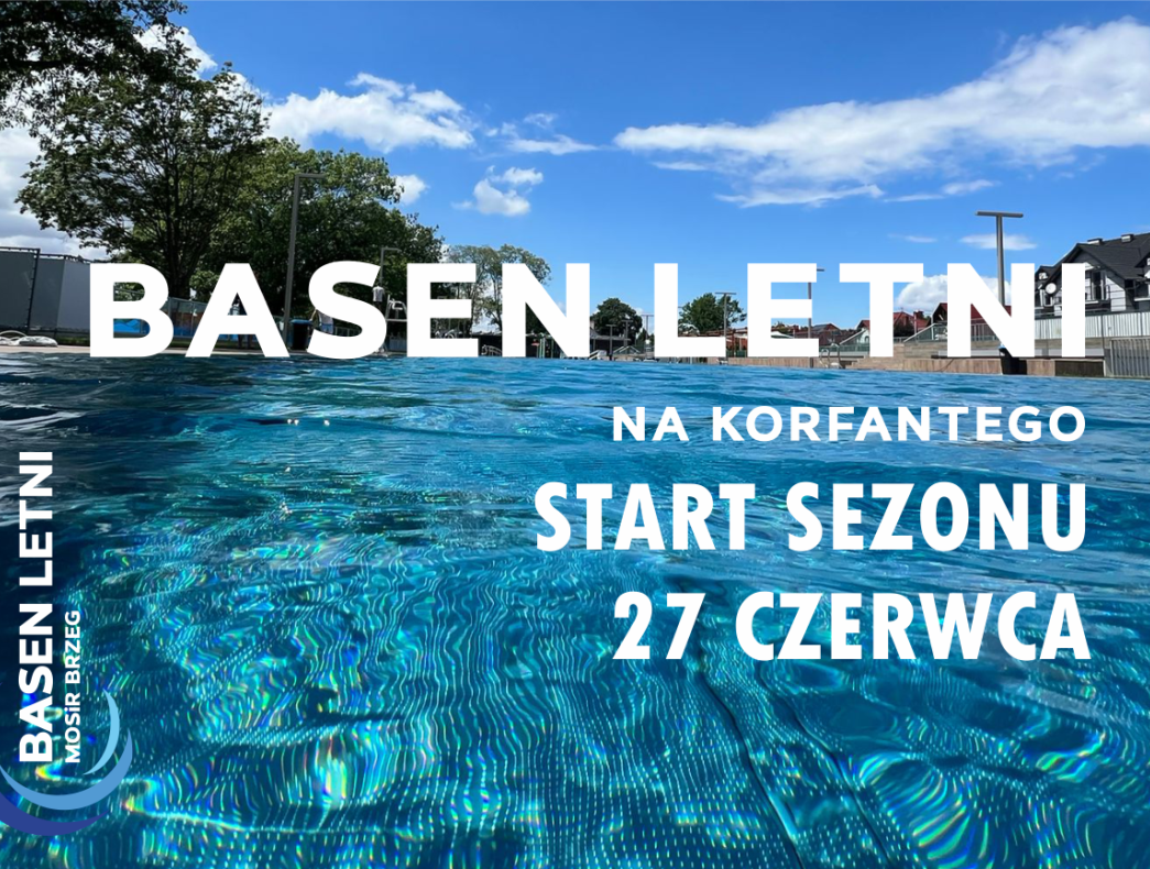 Basen Letni w Brzegu - start trzeciego sezonu 27 czerwca