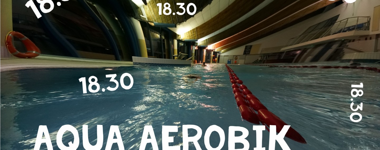 Aqua aerobik - teraz od godziny 18.30