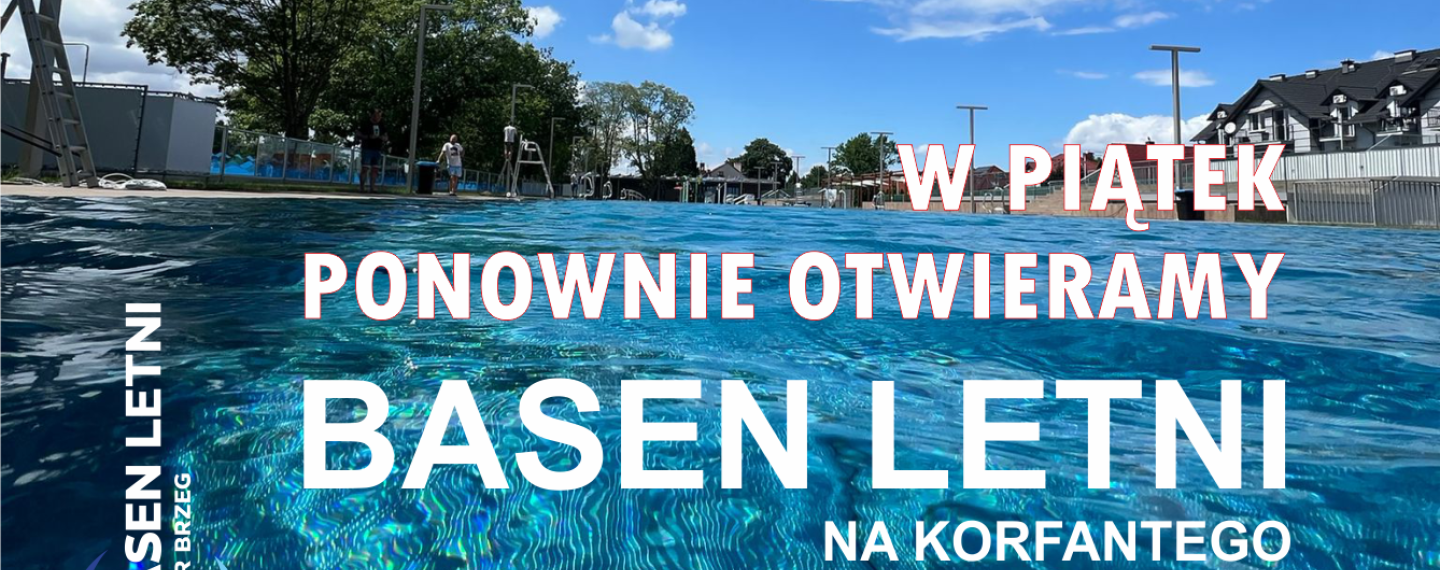 Czekamy na poprawę pogody i w piątek ponownie otwieramy Basen Letni Czekamy na poprawę pogody i w piątek ponownie otwieramy Basen Letni